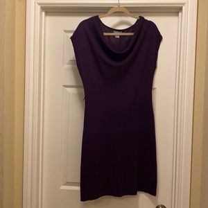 Sweater dress, color purple. Size medium